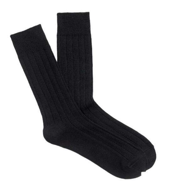 J.Crew Black Classic dress socks - Picture 2 of 5